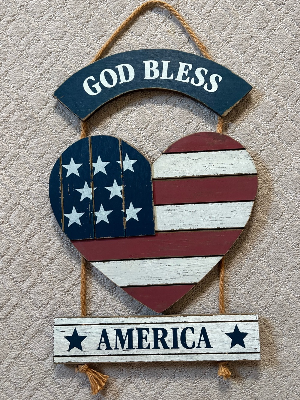 Vintage American wall decor